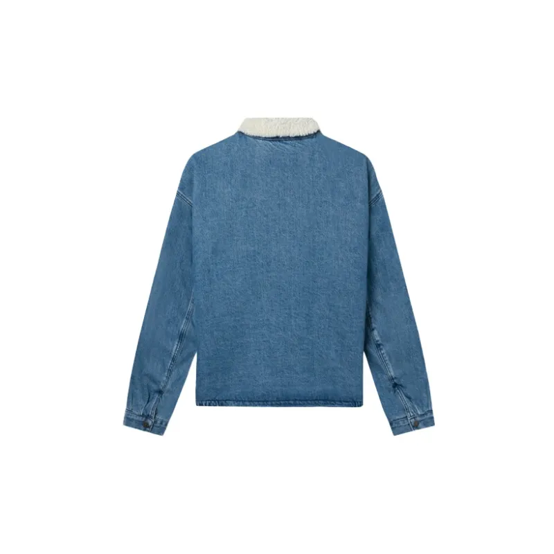 Levis Velvet Jackets Men Blue-1