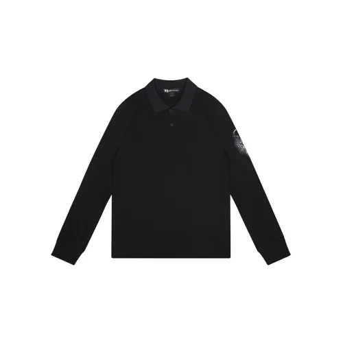 Y-3 Polo Shirts Unisex Black