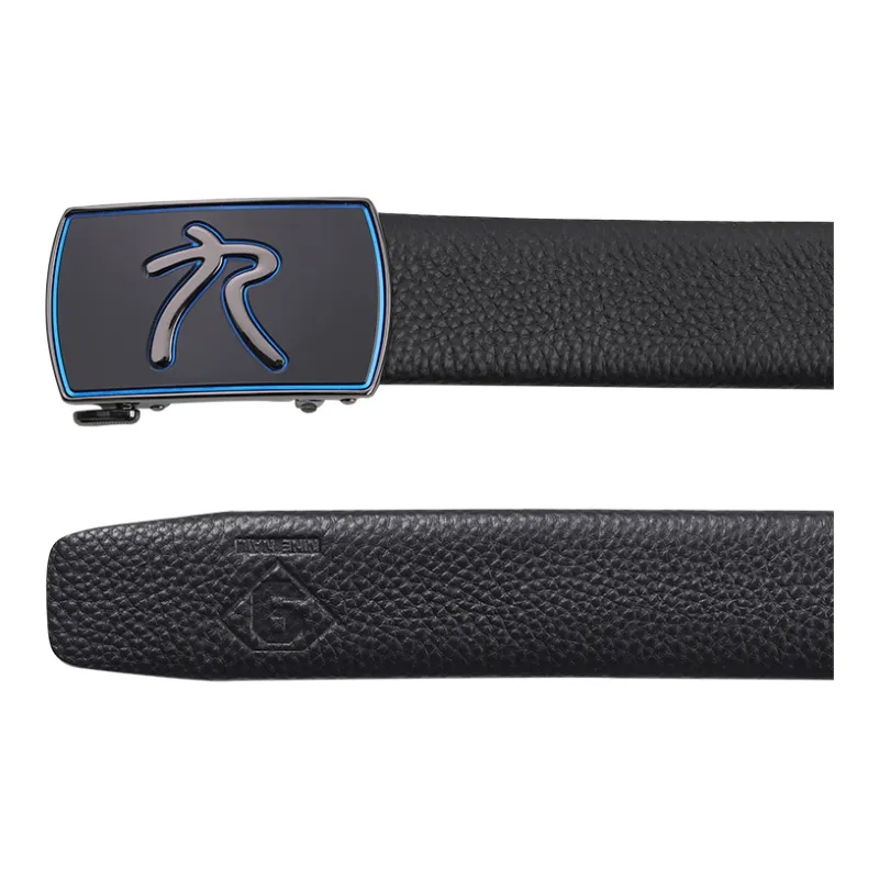 NINE NAIL Leather Belts Men-1