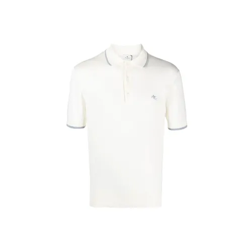 ETRO Polo Shirts Men White