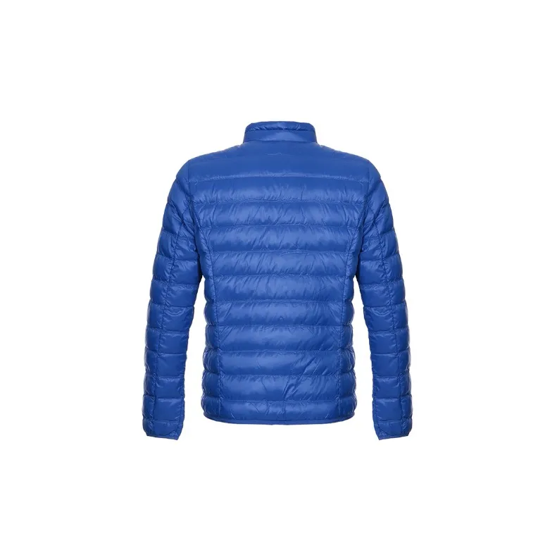 EMPORIO ARMANI EA7 Down Jacket Men's Blue-1