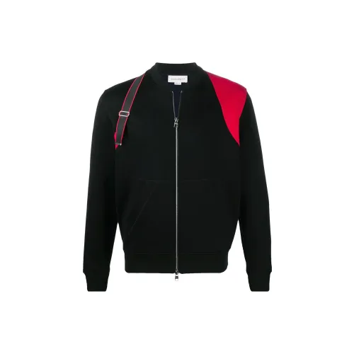 Alexander McQueen Jackets Men Black