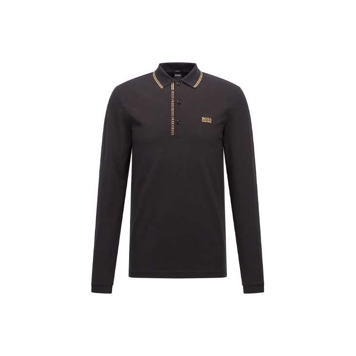 Hugo boss long fashion sleeve polo