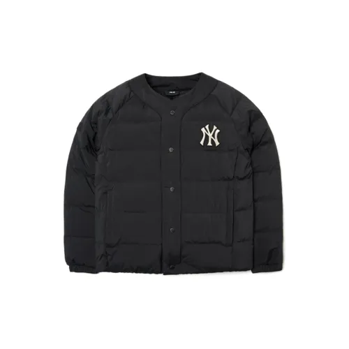 MLB Base Logo Down Jackets Unisex Black