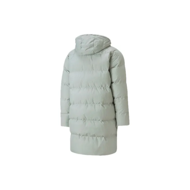 PUMA Down Jacket Winter Men's Gray Green-1