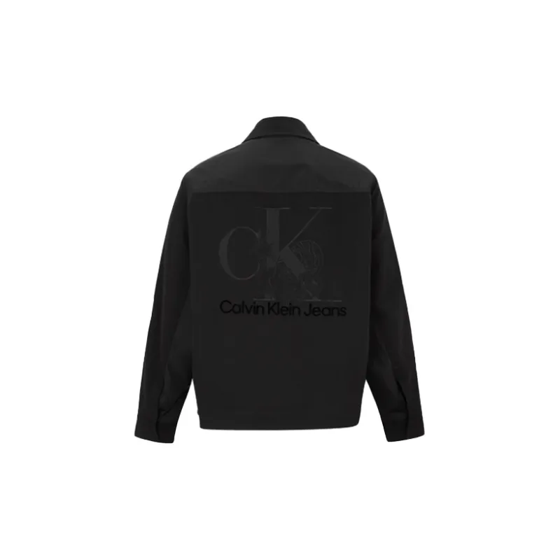 CALVIN KLEIN Denim Jacket Unisex Black-1