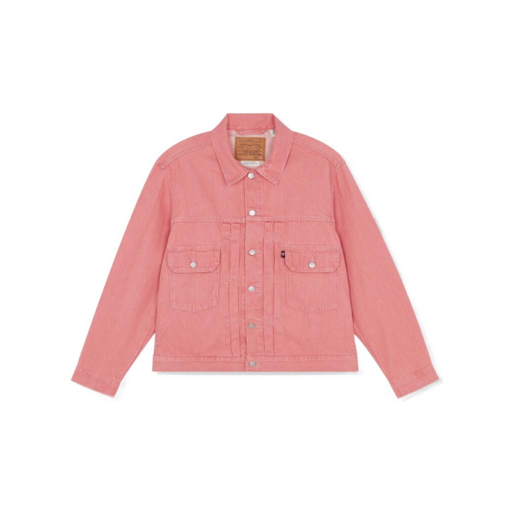 Levis pink denim jacket best sale