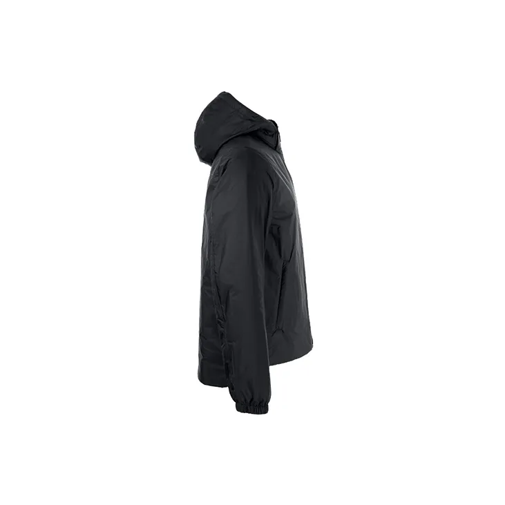 PRADA Logo Hooded Puffer Jacket-3