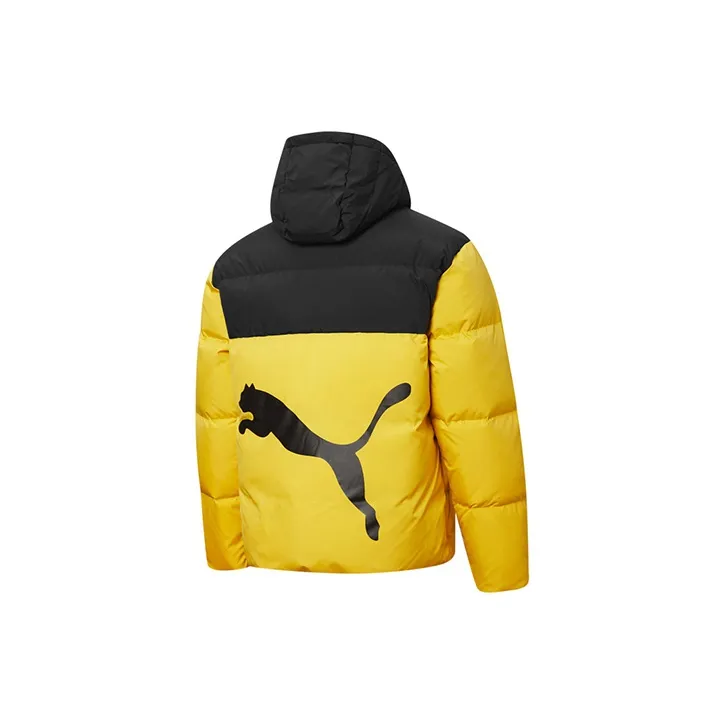 PUMA Down Jackets Men Bright Yellow-1