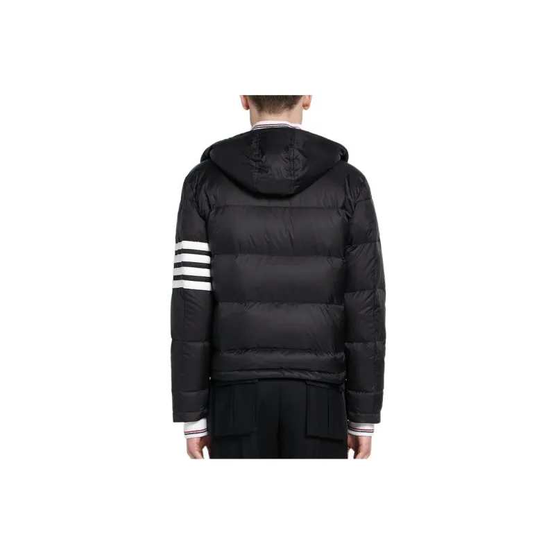 THOM BROWNE 4-Bar Bomber Jacket-1