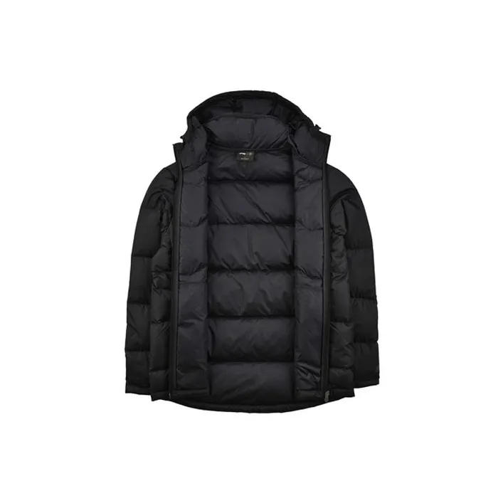 LiNing Down Jacket Men's Standard Black-2