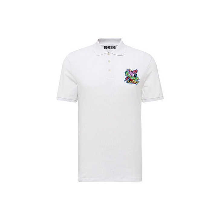 Mens moschino polo shirt hotsell