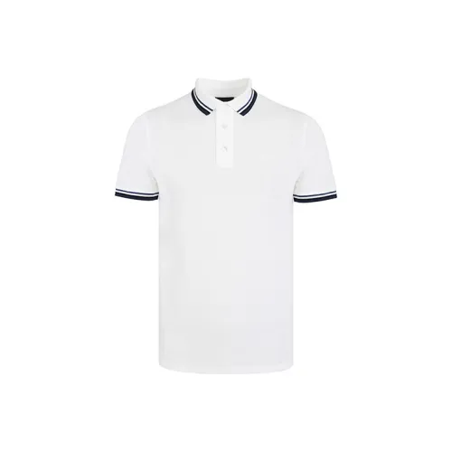 EMPORIO ARMANI Polo Shirts Men White