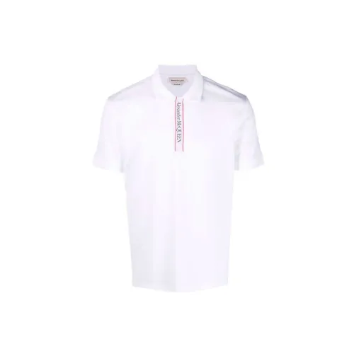 Alexander McQueen Polo Shirts Men White