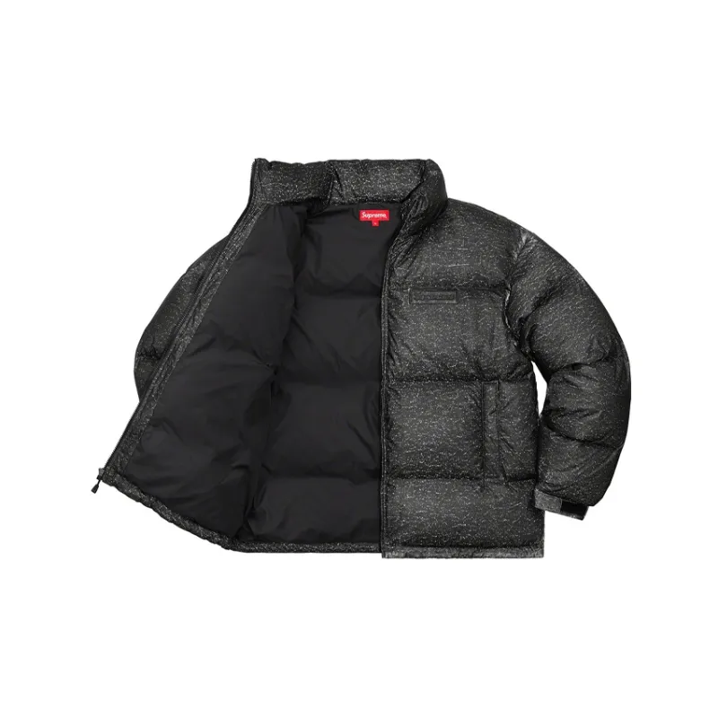 Supreme Reflective Speckled Down Jacket-2