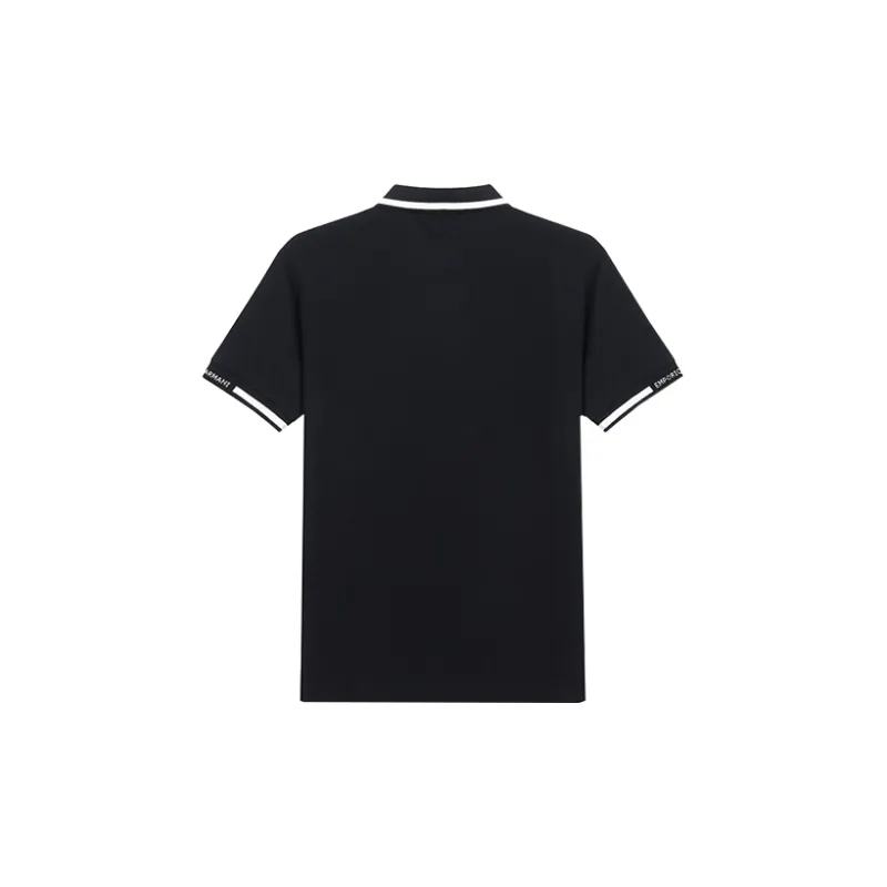 EMPORIO ARMANI Polo Shirt Men's Blue Black-1