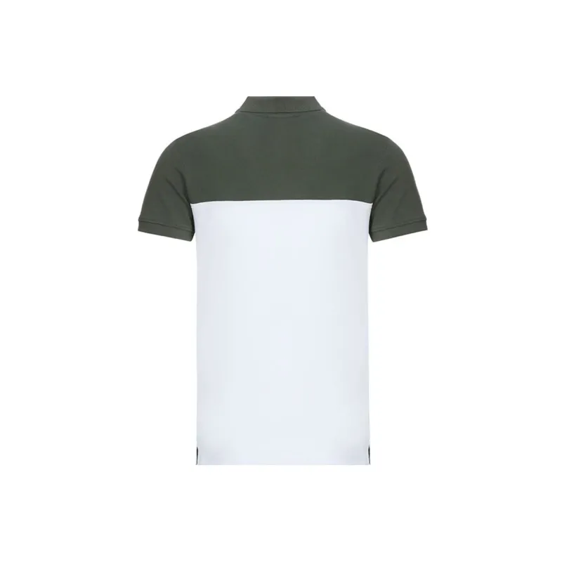 EMPORIO ARMANI Polo Shirt Men's Green White Multicolor-1