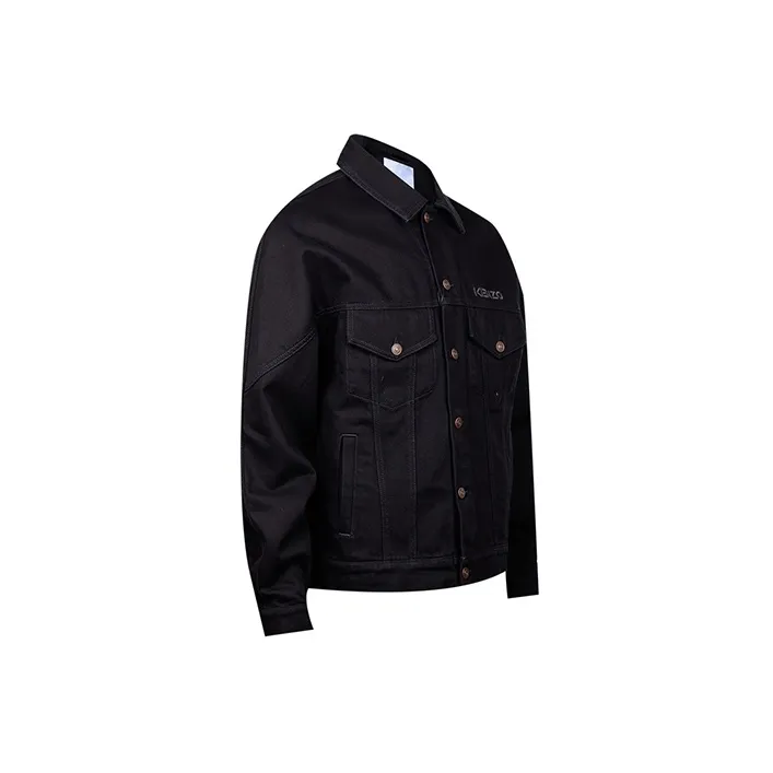 KENZO Denim Jackets Men Black-3