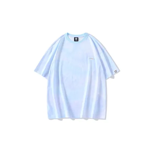 LAMLICKA T-Shirts Unisex Light Blue