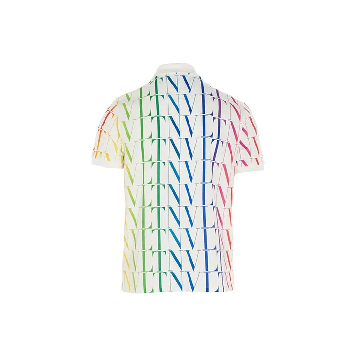 Valentino Polo Shirts Men White-1