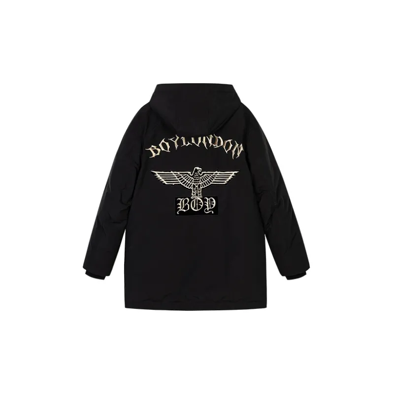 Boy London Down Jacket Winter Unisex Black-1