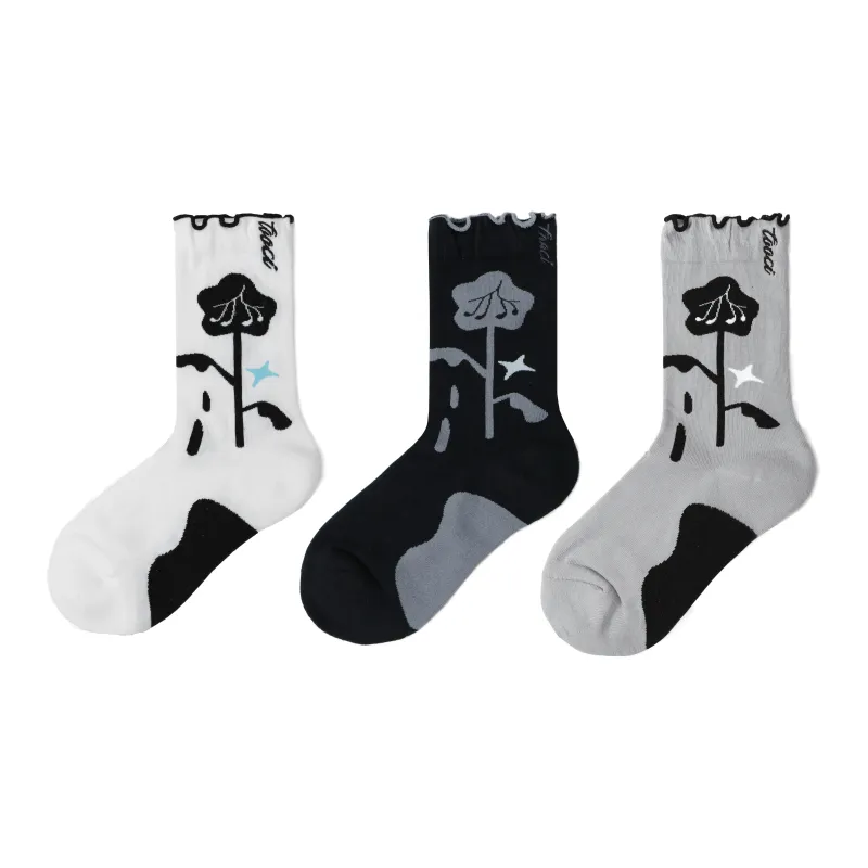 TOOCI Knee-High Socks Women's Combo Set-9