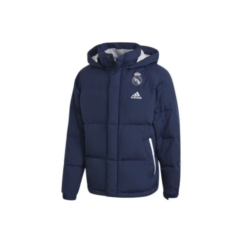 Adidas Down Jackets Men Blue