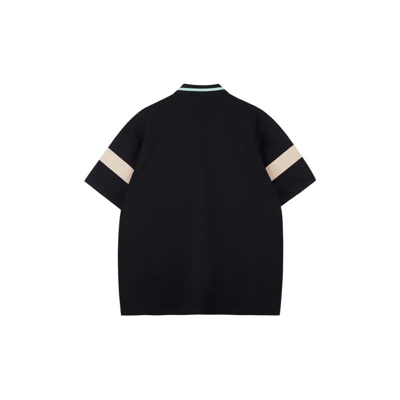 GUKUUL Polo Shirts Unisex Black-1