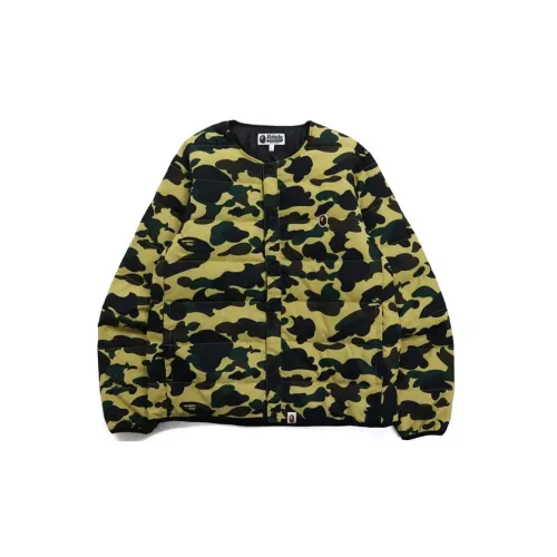 A BATHING APE Ape Head Series Down Jackets Men