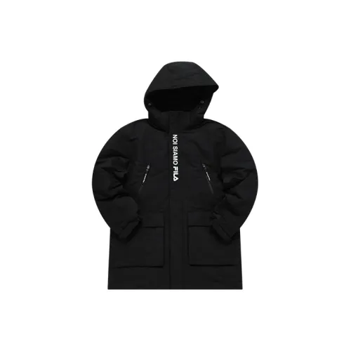 FILA FUSION Down Jackets Men Pitch Black