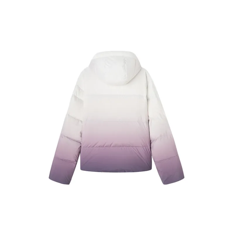 Discovery Expedition Colorblock Solid Color Hooded Down Jacket Unisex-6