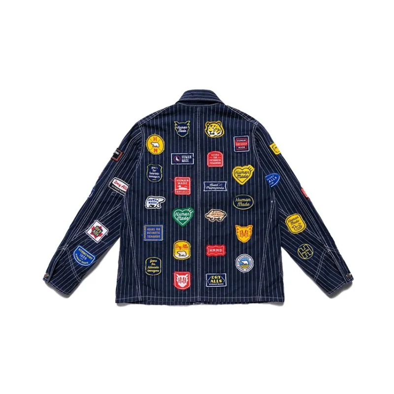 HUMAN MADE Jackets Men Dark Blue-1