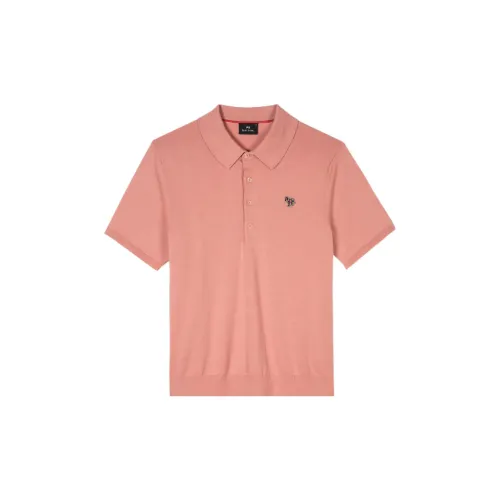 Paul Smith Polo Shirts Men Pink