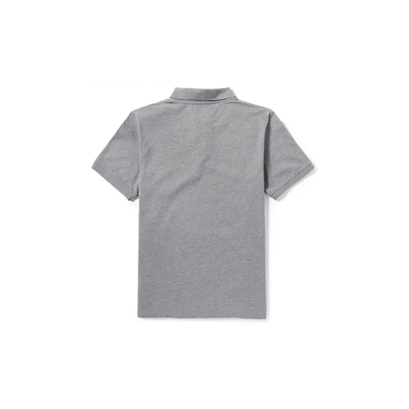Timberland Polo Shirts Men Medium Heather Gray-1