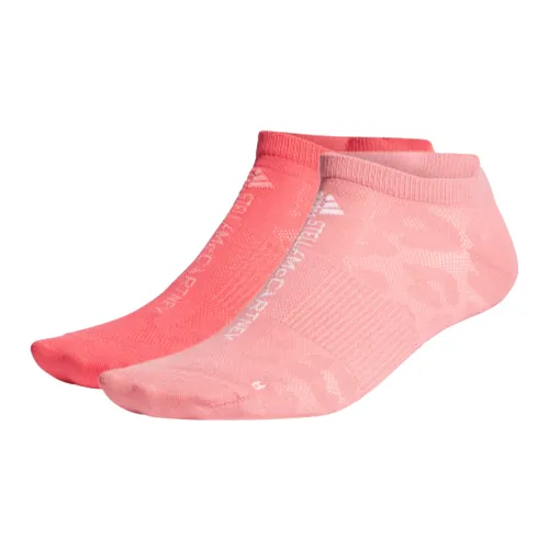 adidas Wmns Logo Printing Socks 2 Packs Pink