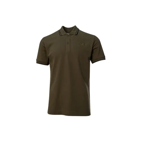 McQ Alexander McQueen Polo Shirts Men Coffee