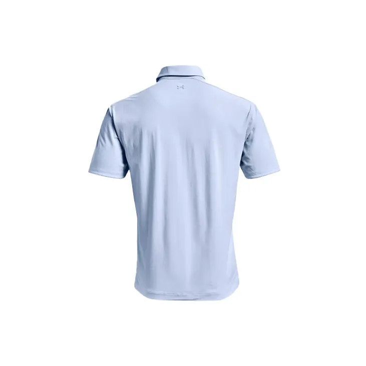 Under Armour Luxe Polo Shirts Men Blue-1