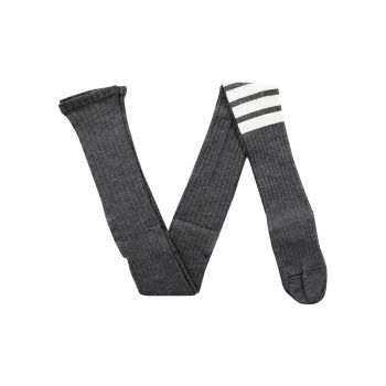 THOM BROWNE 4 Bar Striped Ribbed Tights