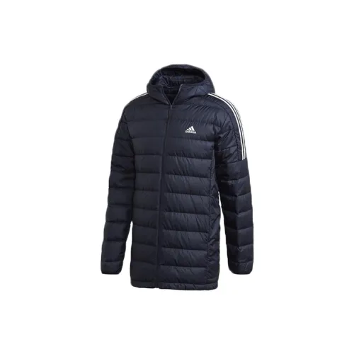 Adidas Down Jackets Men Navy Blue