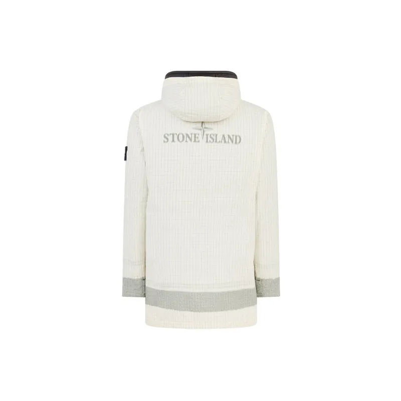 STONE ISLAND Winter Down Jacket Men's Cream-1