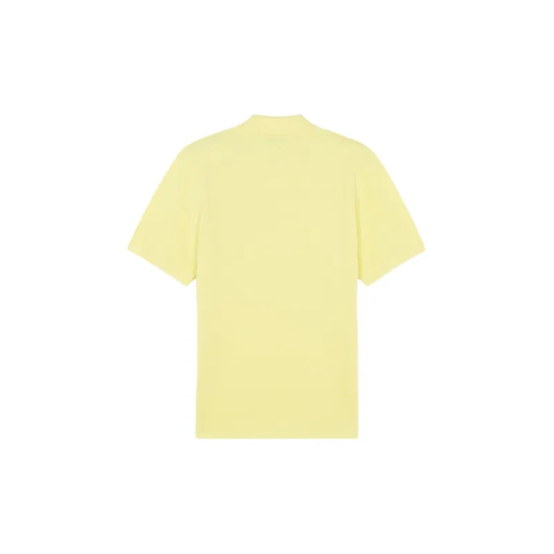 Maison Kitsune Polo Shirts Men Yellow-1