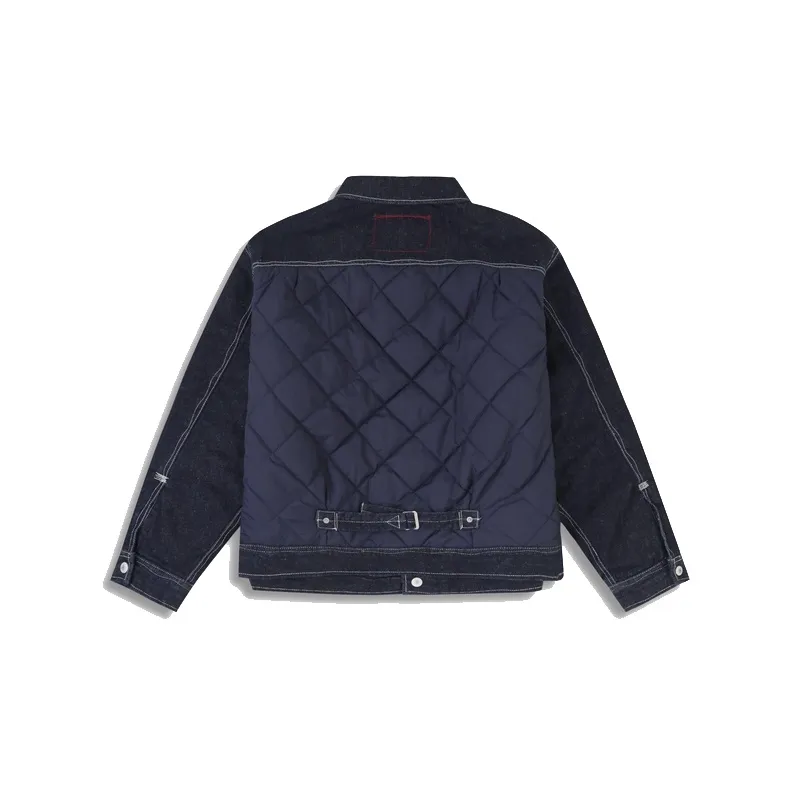 Levi's Denim Jacket Men's Dark Denim Blue-3