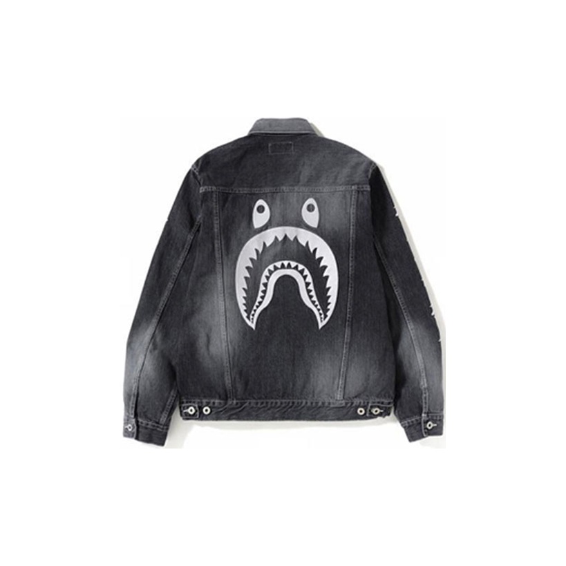 A BATHING APE Denim Jackets Apparel Unisex on Sale Authentic POIZON