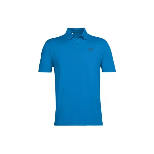 Under Armour Performance Polo Shirts Men Blue