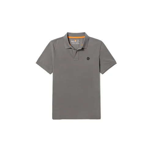 Timberland Polo Shirts Men Gray