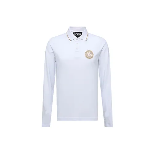 VERSACE JEANS COUTURE Polo Shirts Men White