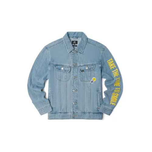 Smiley Lee X Smiley® Ss22 Denim Jackets Men Medium Light Blue