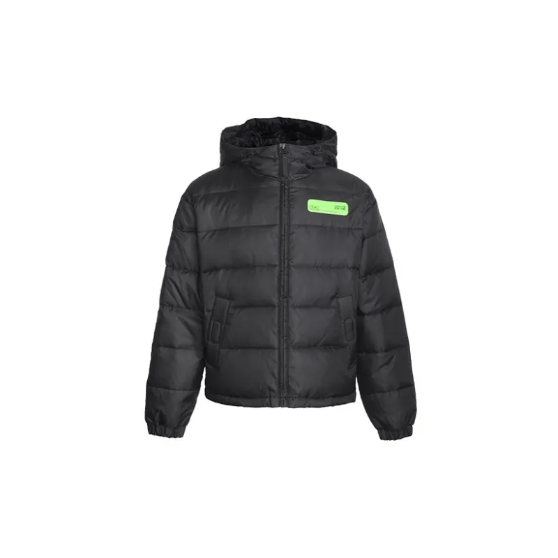 VERSACE JEANS COUTURE Down Jackets Men Black-1