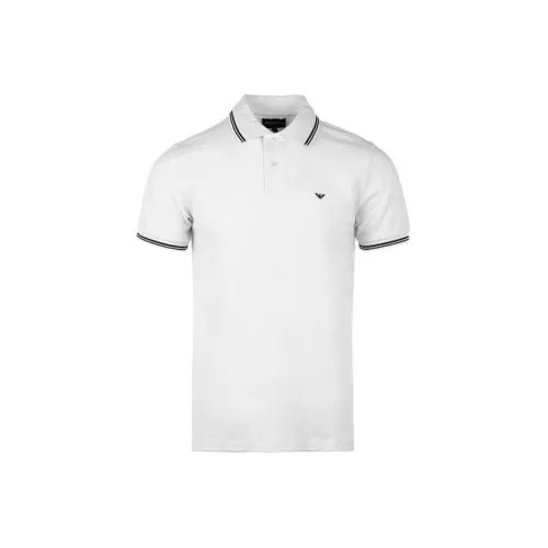EMPORIO ARMANI Men’s FW21 Polo Shirt White Male