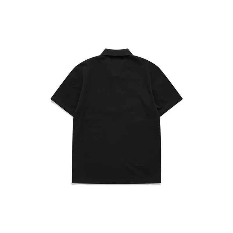 FILA FUSION Polo Shirt Men's Black-1